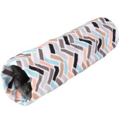 Мек тунел за дребни гризачи Flamingo TUNNEL CLAVIO MULTICOLOUR 25x6x6CM
